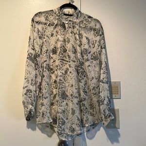 Raquel Allegra pretty  silk blouse
